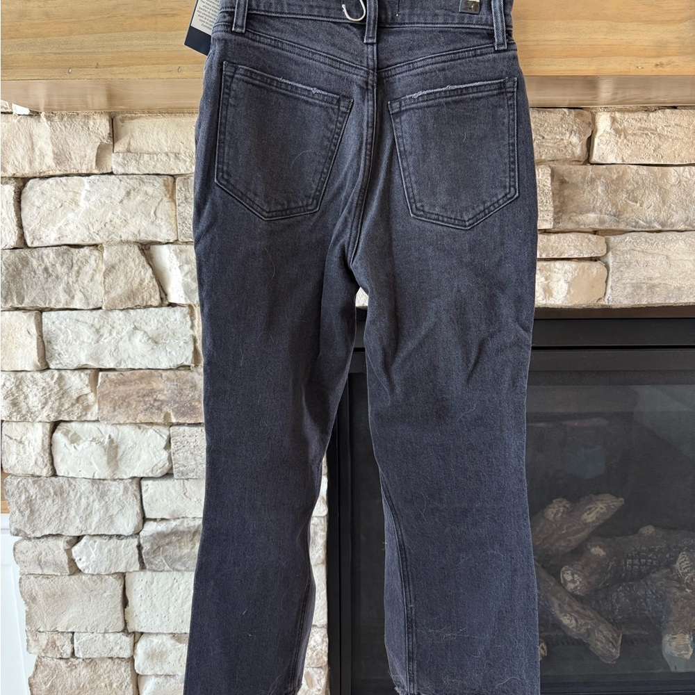 Abercrombie & Fitch Black Kick Flare Ultra High Rise Jeans - Picture 3 of 4